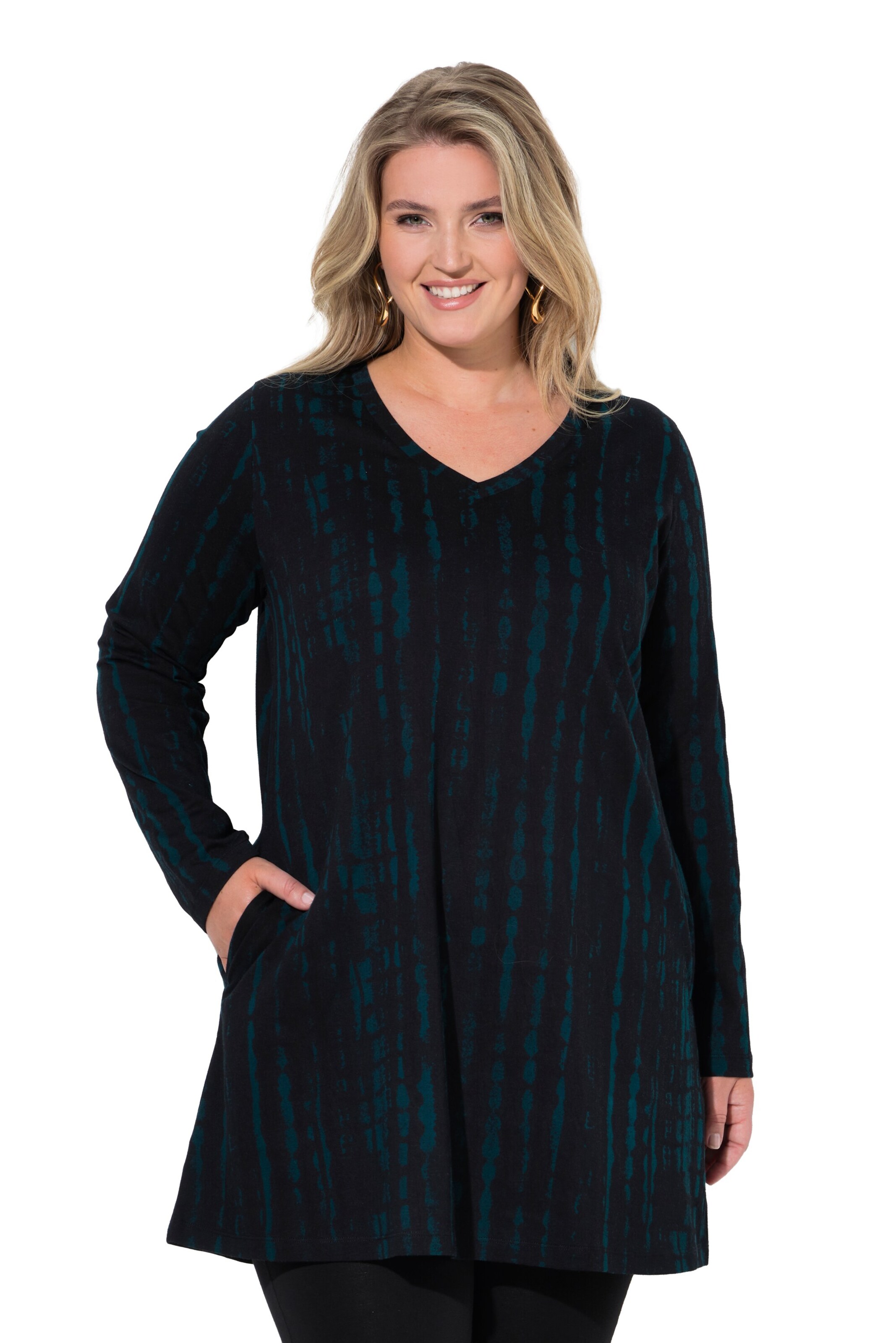 Ulla Popken Shirt in Grün: Vorderseite