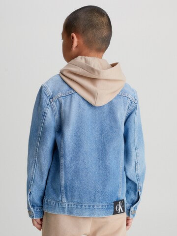 Calvin Klein Jeans Kevad-sügisjope, värv sinine