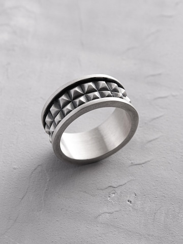 REYTEL Ring 'STRUCHTUR' in Silver