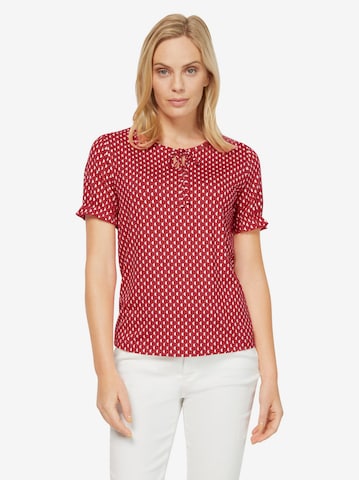 Linea Tesini by heine Shirt in Rot: predná strana