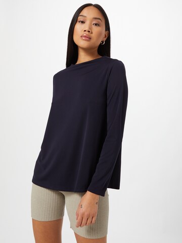 Liebesglück - Blusa 'Elly' en azul: frente