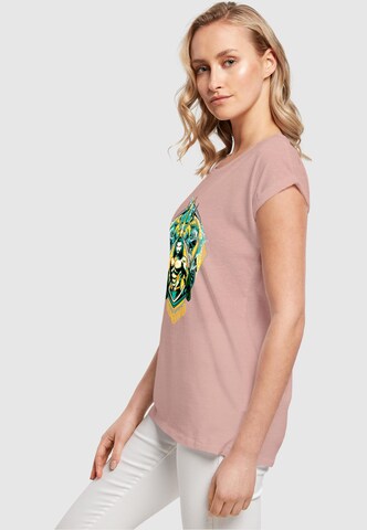 ABSOLUTE CULT T-Shirt 'Aquaman - The Trench Crest' in Pink