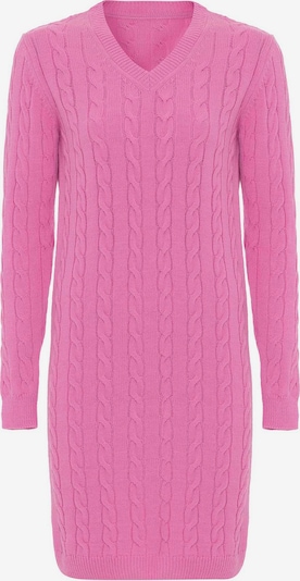 Rochie tricotat Moxx Paris pe roz, Vizualizare produs
