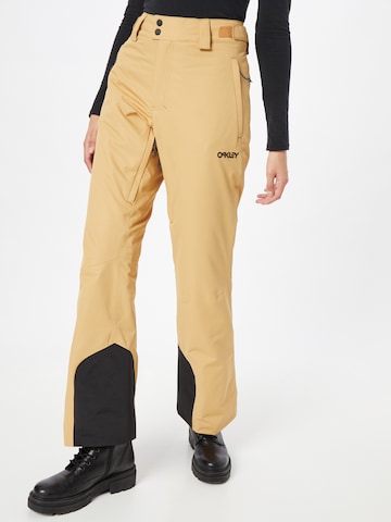 Loosefit Pantaloni per outdoor 'Jasmine' di OAKLEY in beige: frontale