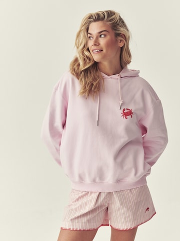 TATUUM - Sweatshirt em rosa: frente