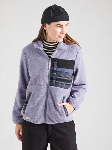 Veste en polaire 'Arkta' Iriedaily en violet : devant