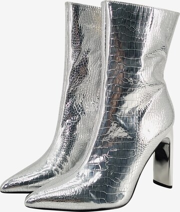 faina Ankle Boots 'Paino' in Silver