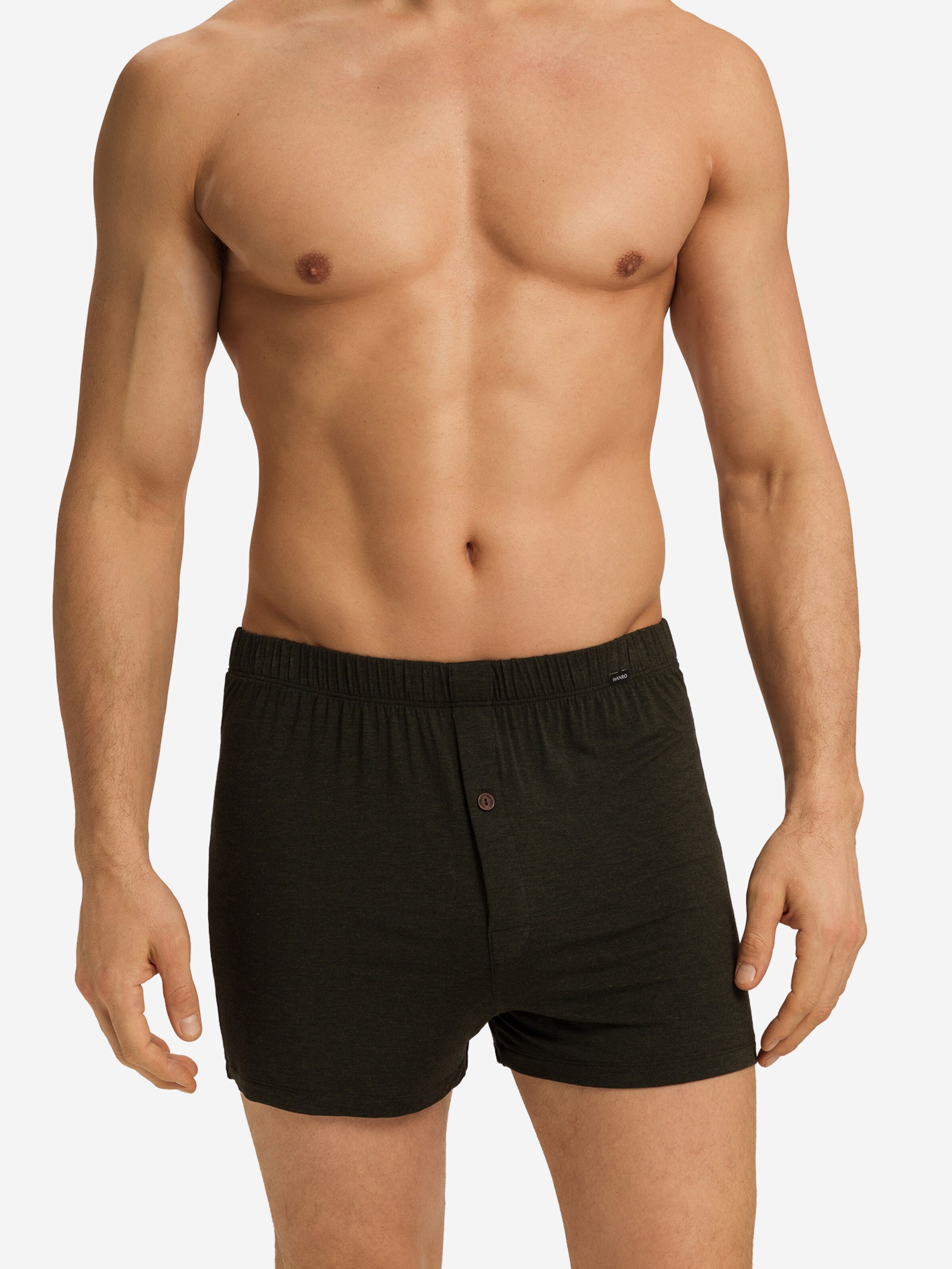 Hanro Boxer shorts ' Casuals Daywear ' in Black: front