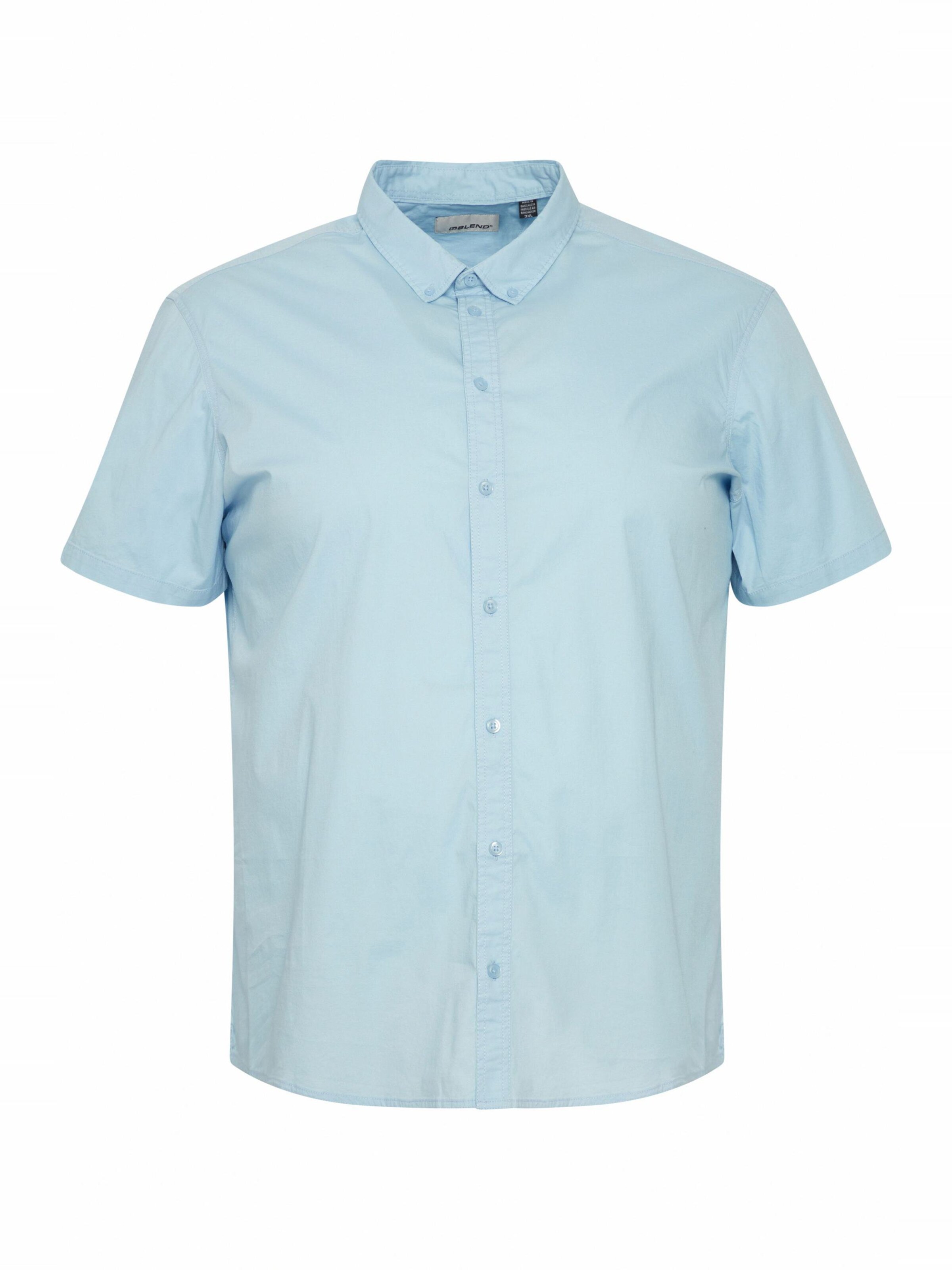 BLEND - Ajuste confortable Camisa en azul: frente