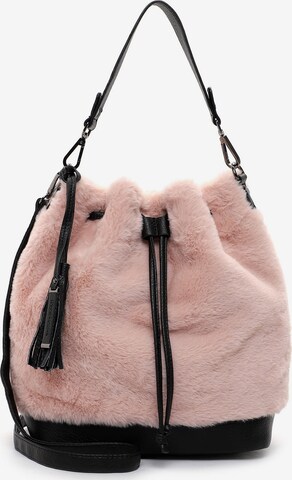 Emily & Noah Pouch 'Ilaria' in Pink: front