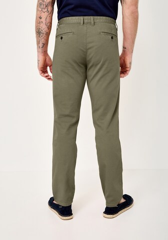 REDPOINT Regular Chinohose in Grün