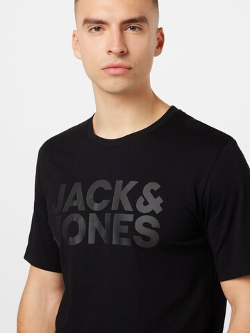 JACK & JONES Tričko - Čierna
