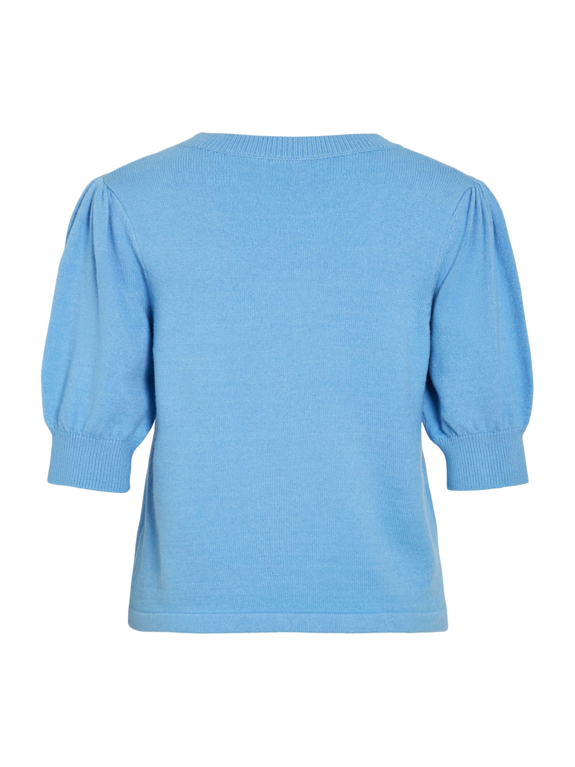 VILA Trui 'VIRIL' in Blauw