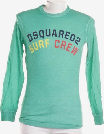 DSQUARED2 Freizeithemd / Shirt / Polohemd langarm XS in Grün: Vorderseite