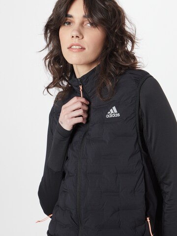 juoda ADIDAS SPORTSWEAR Sportinė liemenė 'X-City Padded '