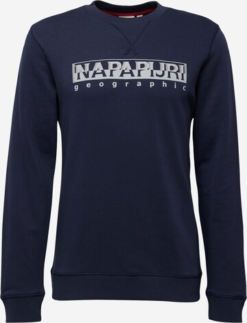 NAPAPIJRI Sweatshirt 'BAYS' in Blue: front