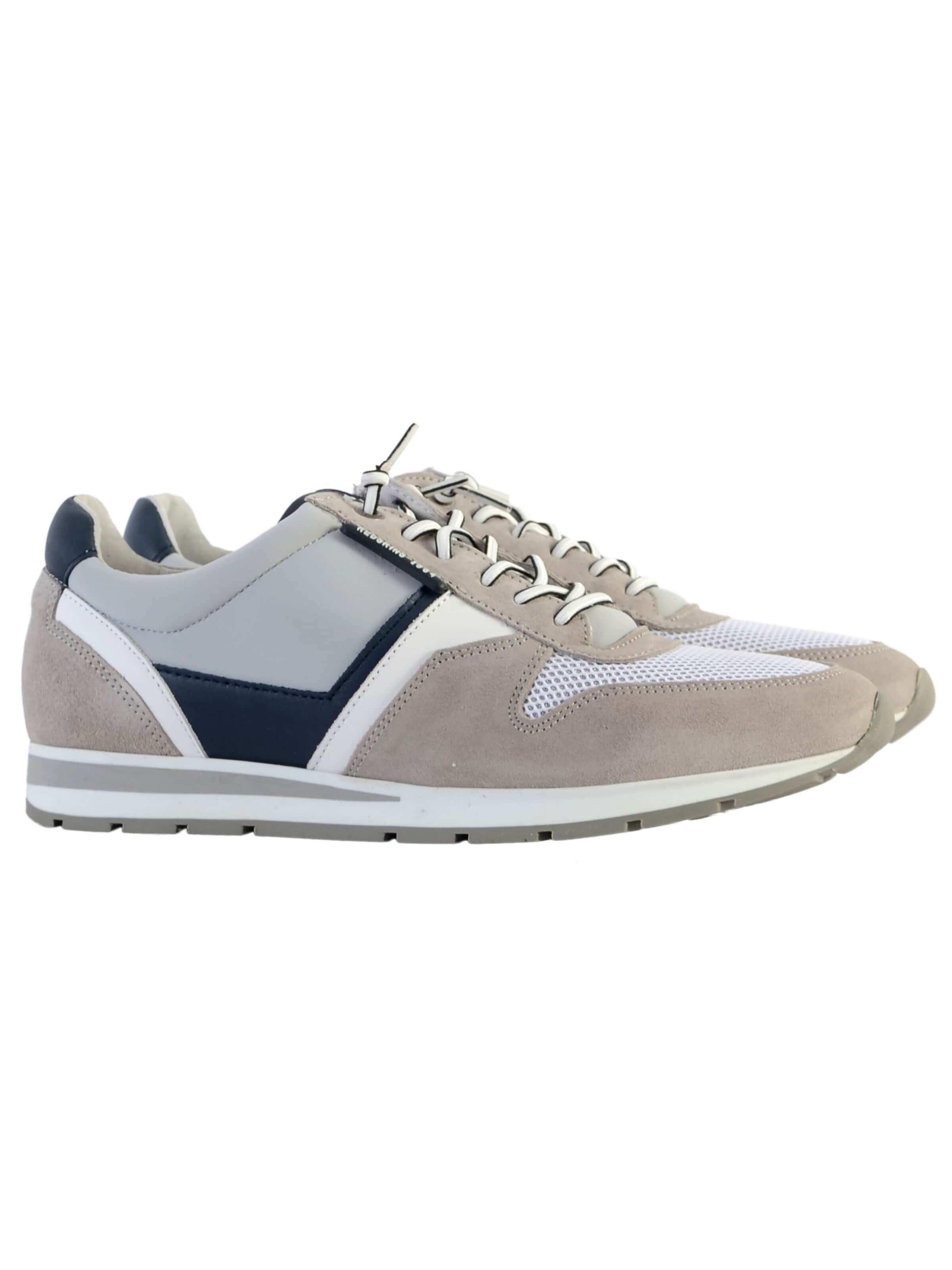 REDSKINS Buty sportowe sznurowane w kolorze szary