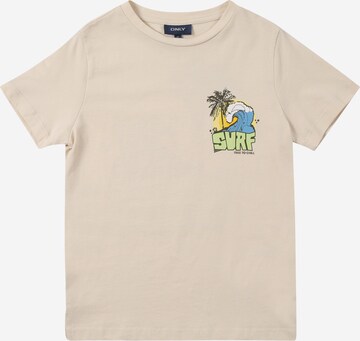 T-Shirt 'ELLIOT' KIDS ONLY BOY en blanc : devant