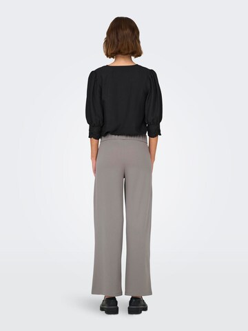 JDY Wide leg Broek 'JDYLOUISVILLE CATIA' in Grijs