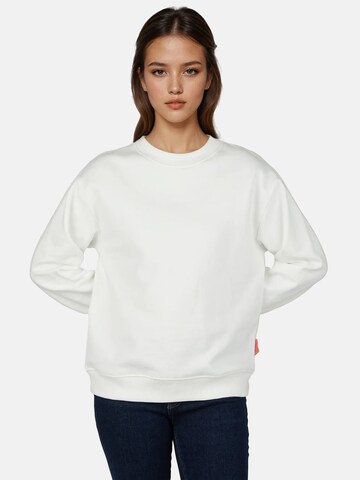 salzhaut Sweatshirt 'Tagel' in Wit: voorkant