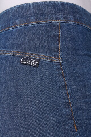 Soccx Skinny Jeggings 'PI:A' in Blau