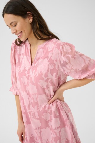 Cream Dress 'CRYana' in Pink