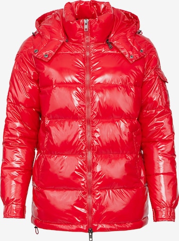 VICCI Germany Winter Jacket in Red: front