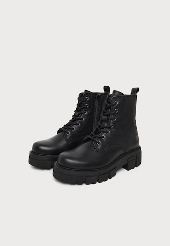 Bottines à lacets 'CASTLE' Apple of Eden en noir