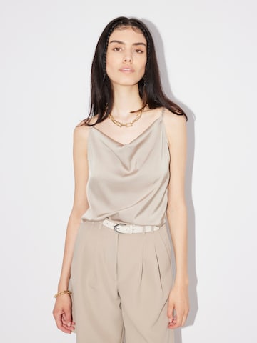 LeGer by Lena Gercke Top 'Leanna' in Beige: voorkant