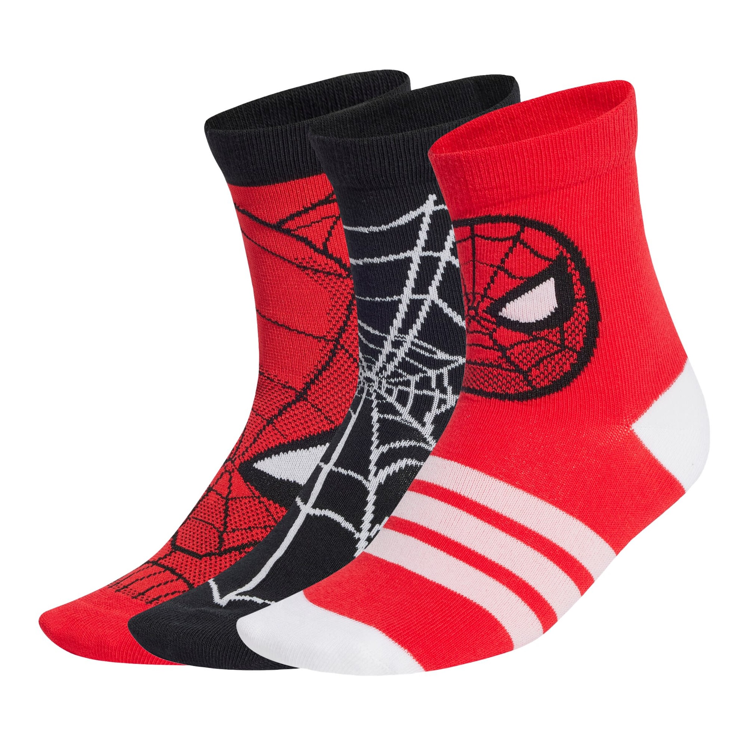ADIDAS SPORTSWEAR Socks 'Adidas x Marvel Spider-Man' in Red: front