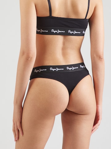 String Pepe Jeans en noir