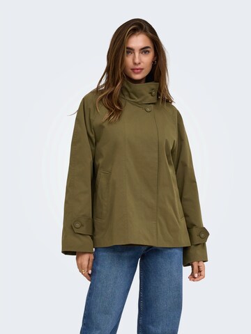 Veste mi-saison 'ONLORCHID' ONLY en vert : devant