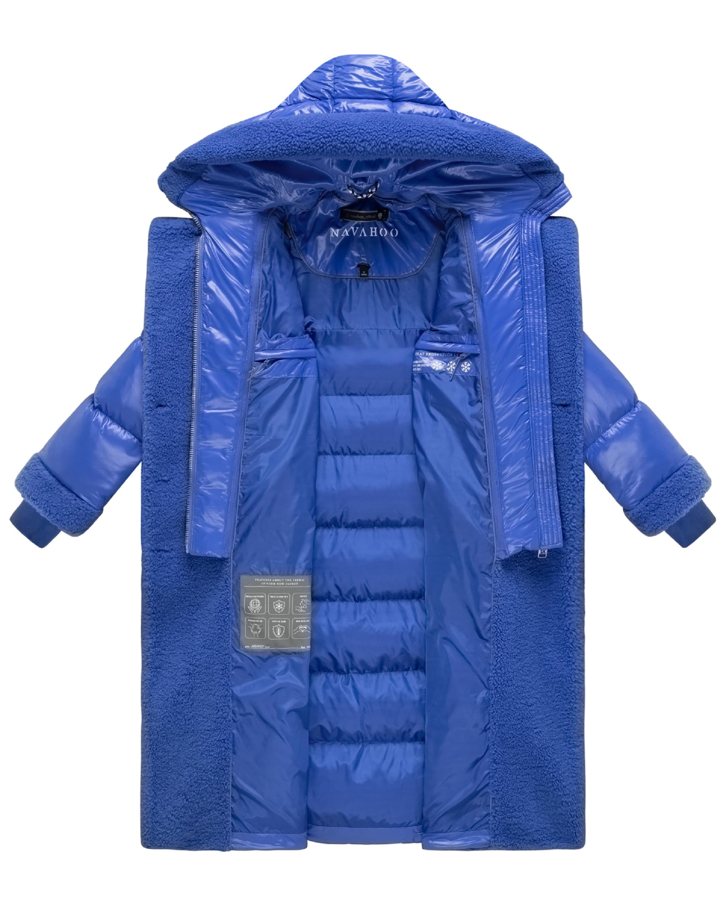 NAVAHOO Winter Coat in Blue