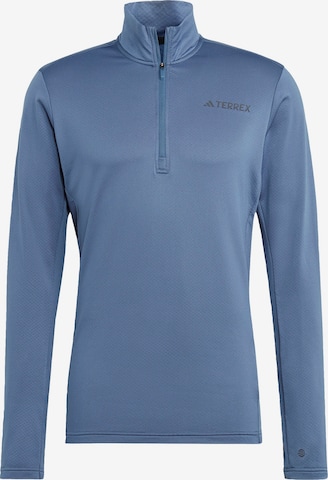 ADIDAS TERREX Sportshirt in Blau: predná strana