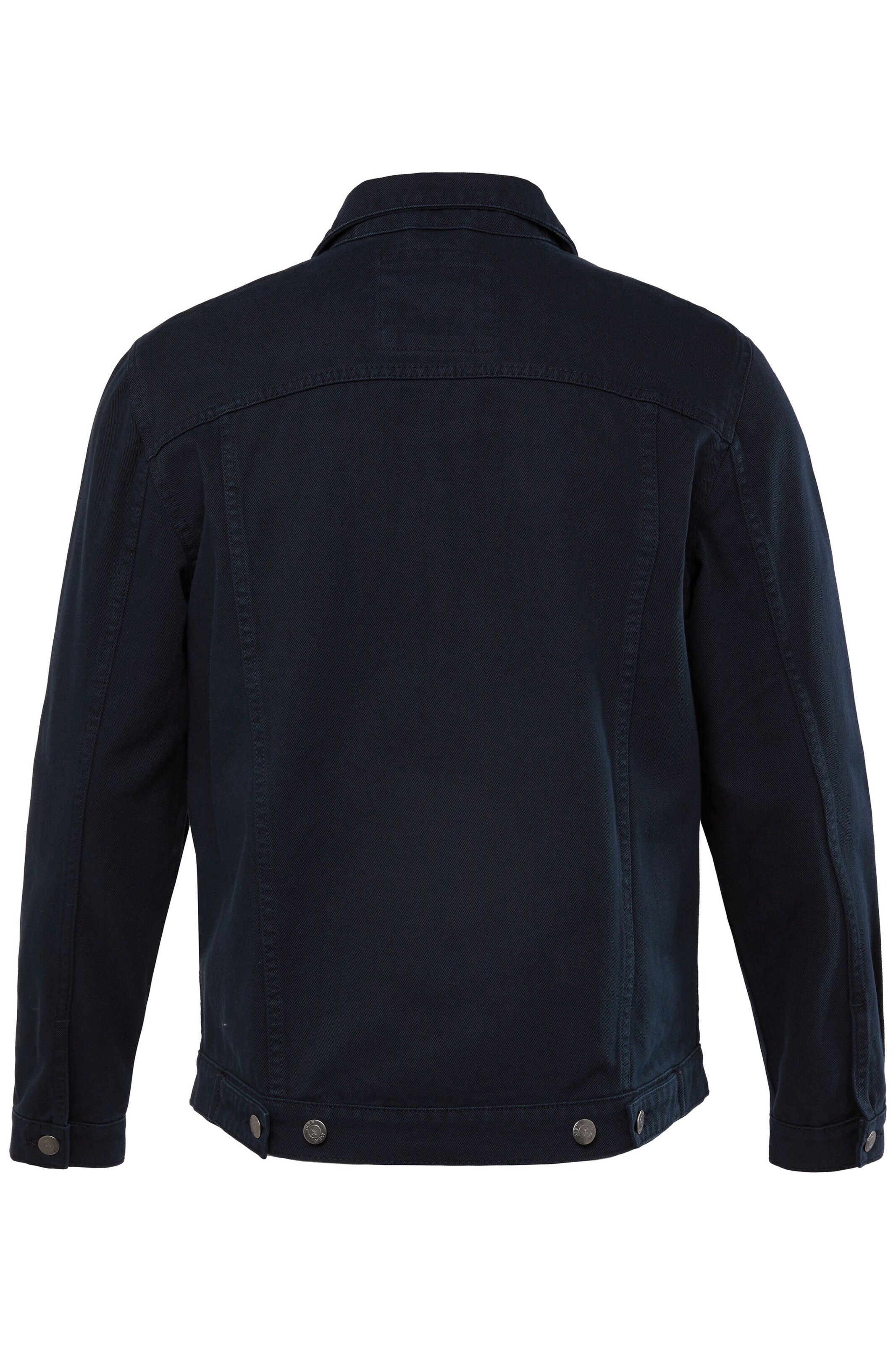 Men Plus Tussenjas in Blauw