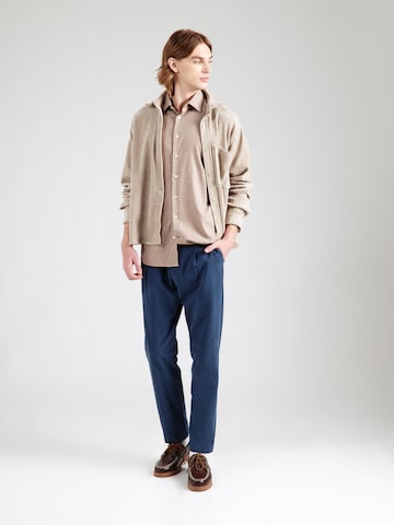 TOMMY HILFIGER Regular Bandplooibroek 'HARLEM' in Blauw