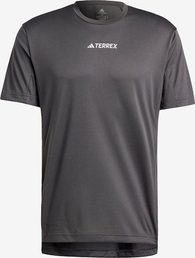 ADIDAS TERREX T-Shirt fonctionnel 'Multi' en noir / argent, Vue avec produit