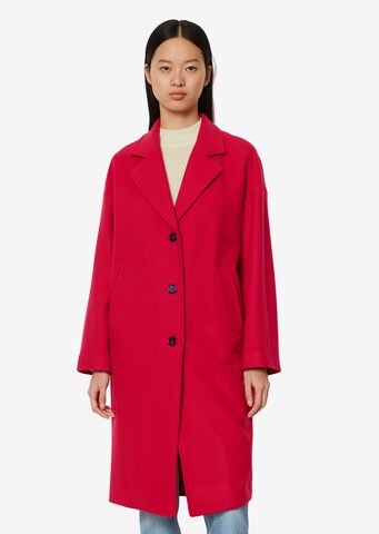 Marc O'Polo Between-Seasons Coat in Red: front