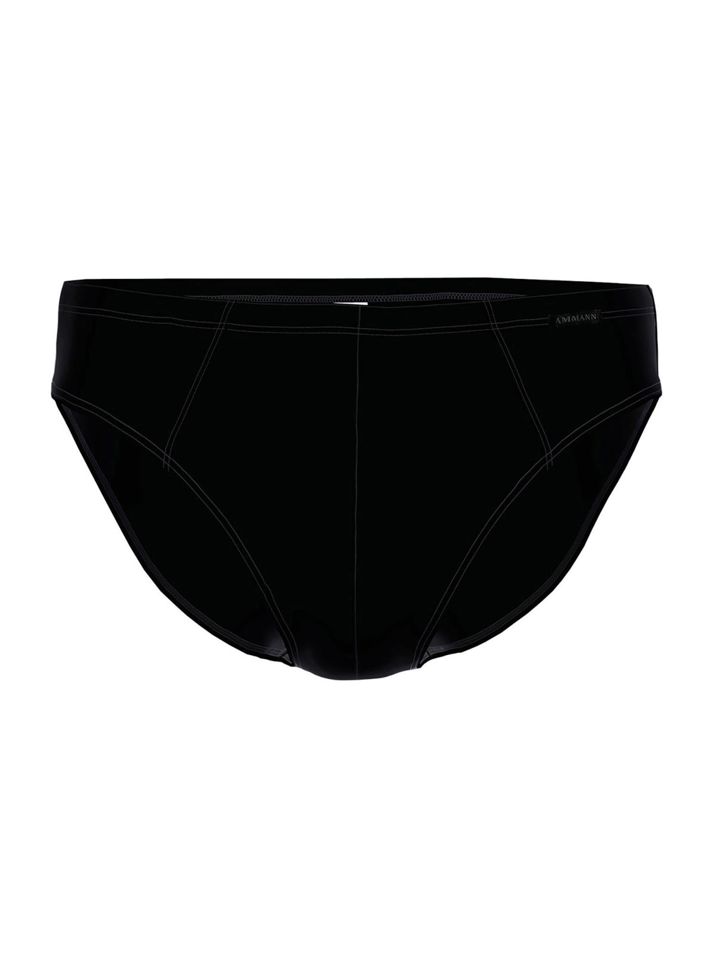 Ammann Panty 'Day Modern / Micro Modal' in Black: front