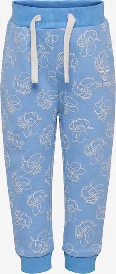 Hummel Pants in Light blue / Off white, Item view