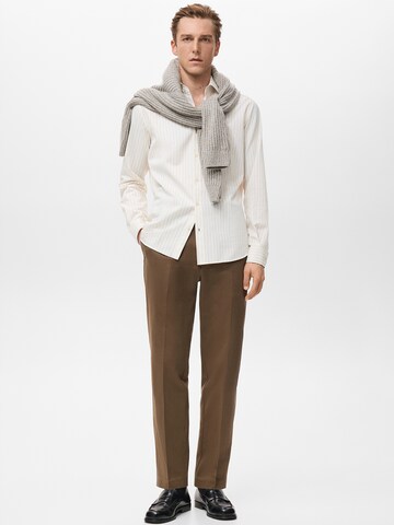 Regular fit Cămașă 'Ares' de la MANGO MAN pe bej