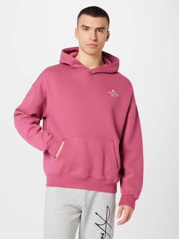Abercrombie & FitchSweater majica - roza boja: prednji dio