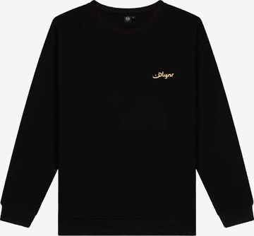DOLLY NOIRE Sweatshirt in Zwart: voorkant