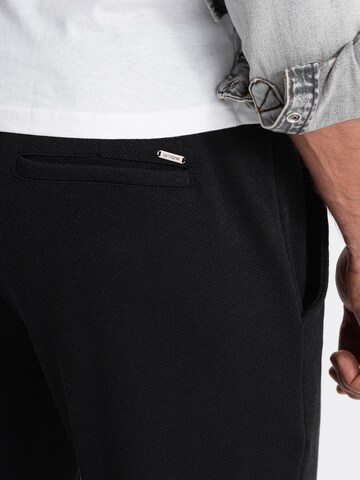 Ombre Tapered Trousers 'PACP-0121' in Black