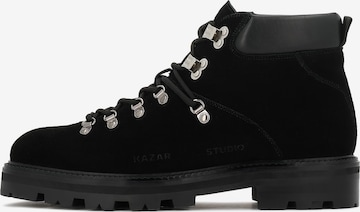 Bottines à lacets Kazar Studio en noir : devant