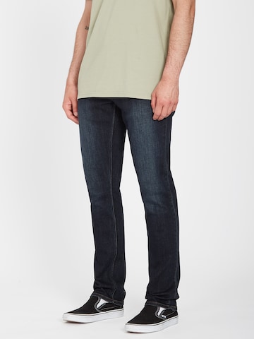 Volcom Slimfit Jeans 'Vorta' in Blauw: voorkant