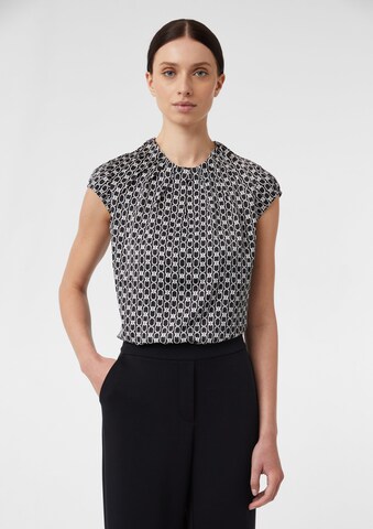 COMMA Blouse in Zwart: voorkant