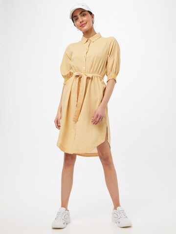 VERO MODA Shirt Dress 'ANNABELLE' in Yellow