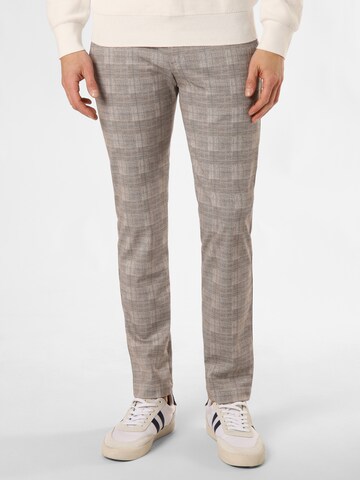 bugatti Regular Pants in Beige: front