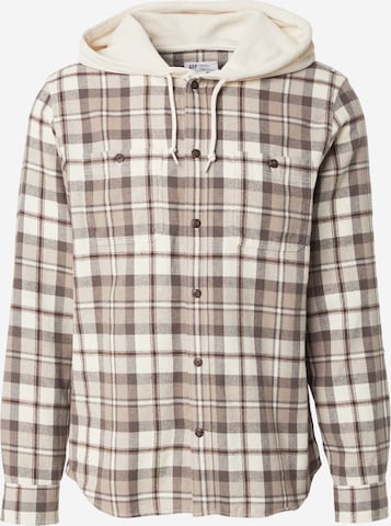 GAP Regular fit Overhemd in Groen: voorkant